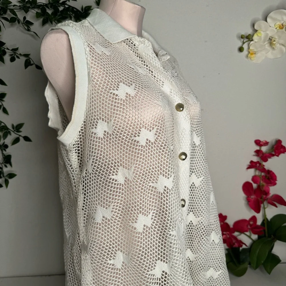 🤍 Dotti Fishnet Top 🤍 - Picture 2 of 8